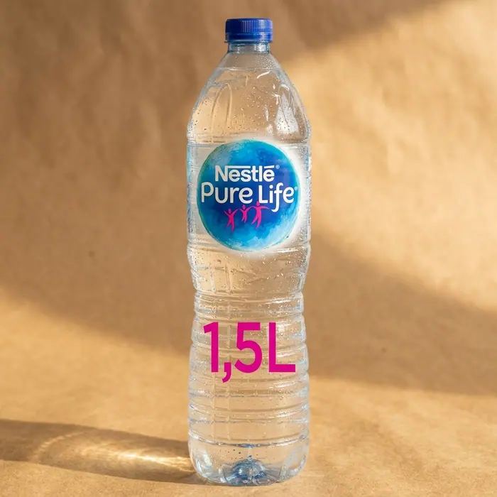 Eau minérale 1.5L — Eau minérale naturelle, grand format — Pizzeria ILYES Oran